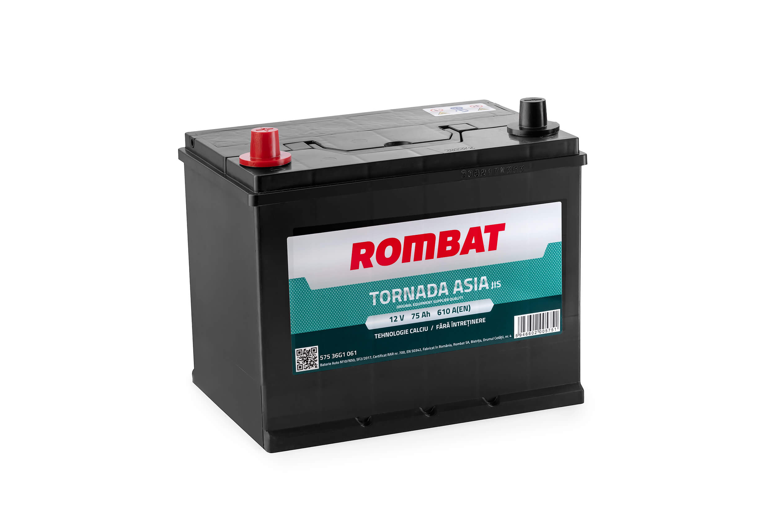 żtartovacia batéria ROMBAT S.A.